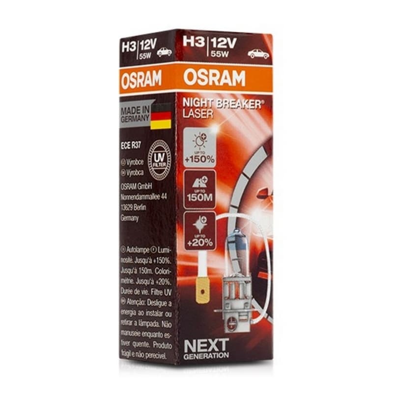 Ampoule pour voiture Osram 64151NL H3 12V 55W - Image 1