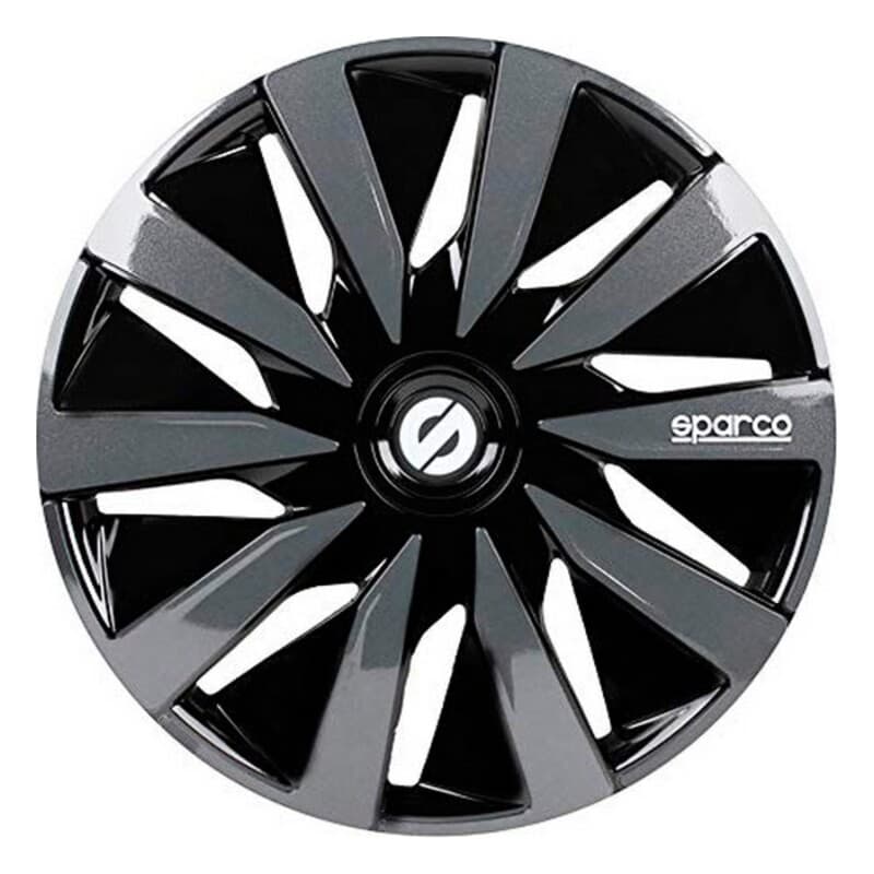 Enjoliveur Sparco Lazio Noir/Gris 15" (4 uds)" - Image 1