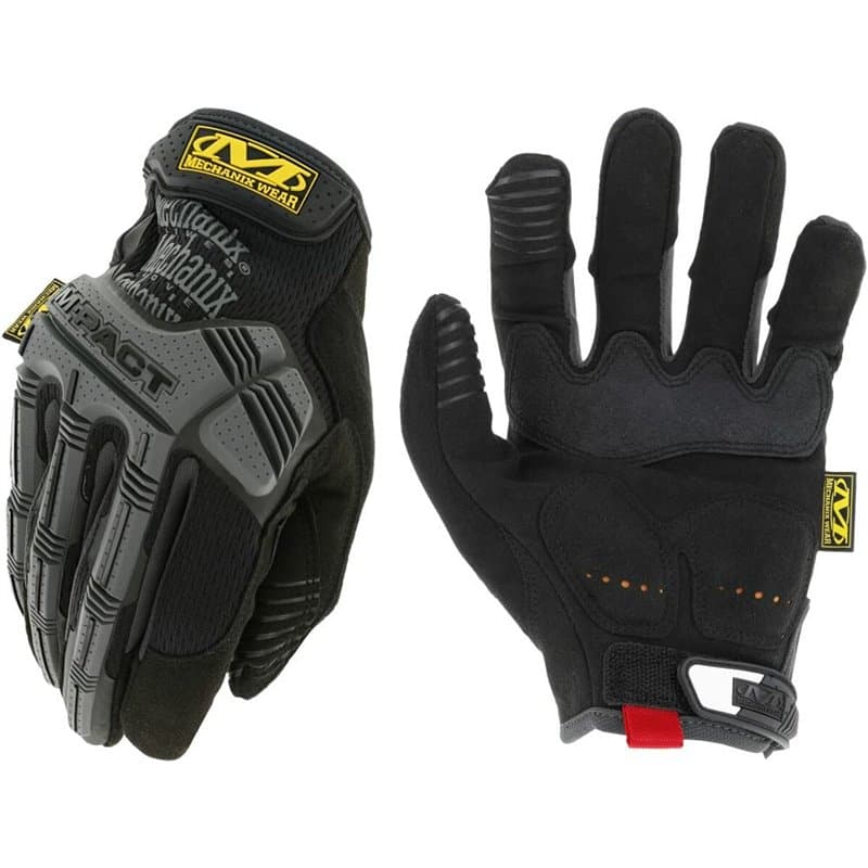 Gants de mécanicien M-Pact Noir/Gris - Image 1
