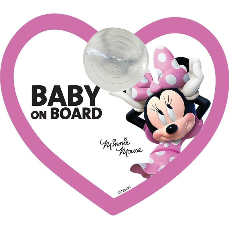 Autocollant pour voiture Minnie Mouse CZ10422 Ø 20 cm - Image 1