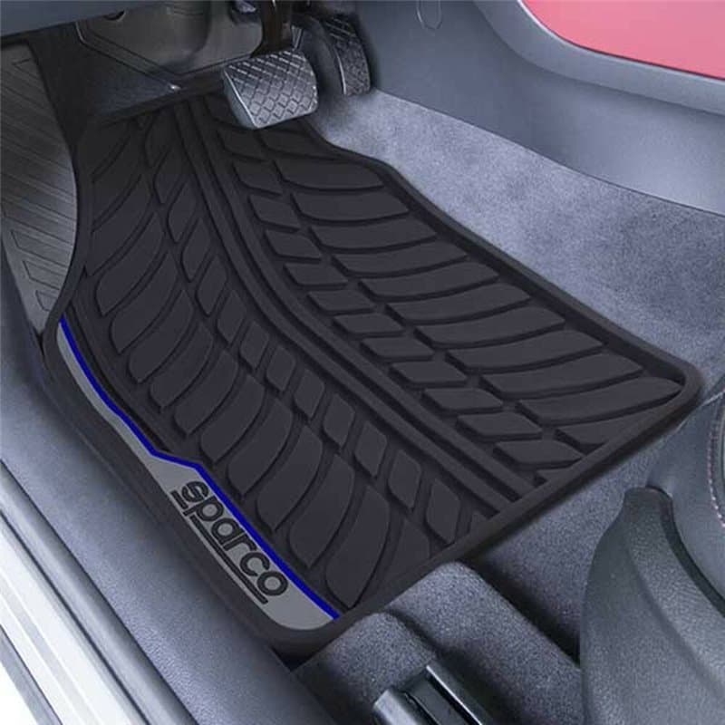 Tapis pour voitures SPCF507BL Noir/Bleu - Image 1