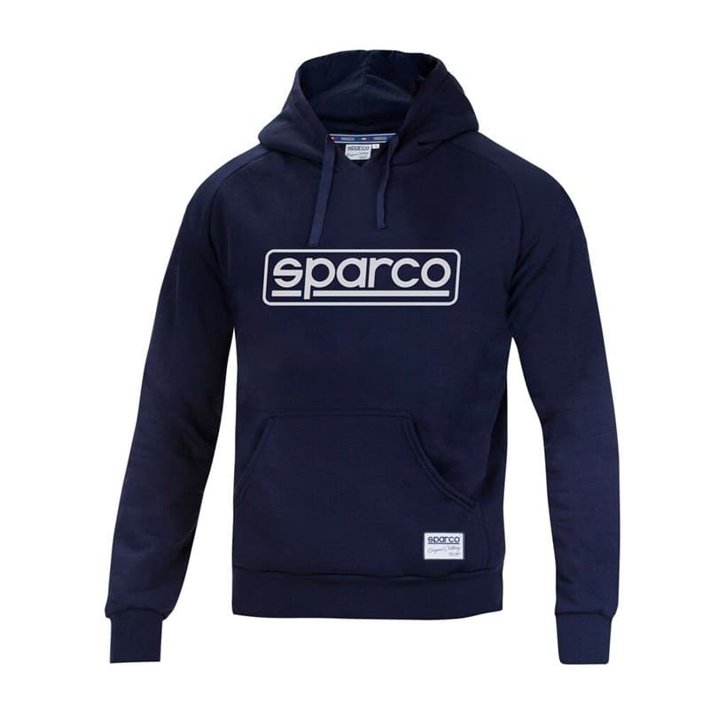 Sweat à capuche Sparco Frame Blue marine S - Image 1