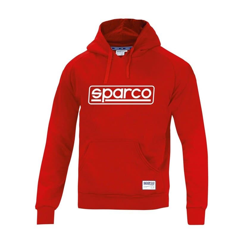 Sweat à capuche Sparco Frame Rouge XL - Image 1