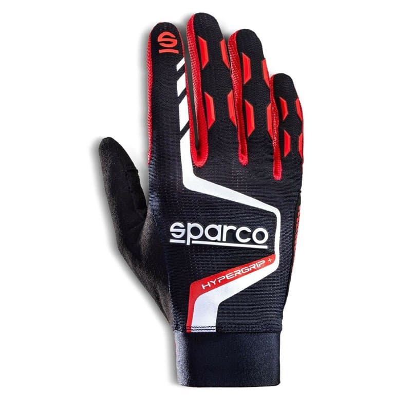 Gants Sparco HYPERGRIP+ Noir/Rouge 11 - Image 1