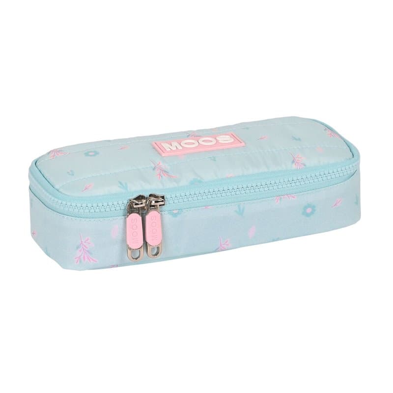 Trousse d'écolier Moos Garden 22 x 5 x 8 cm Turquoise - Image 1