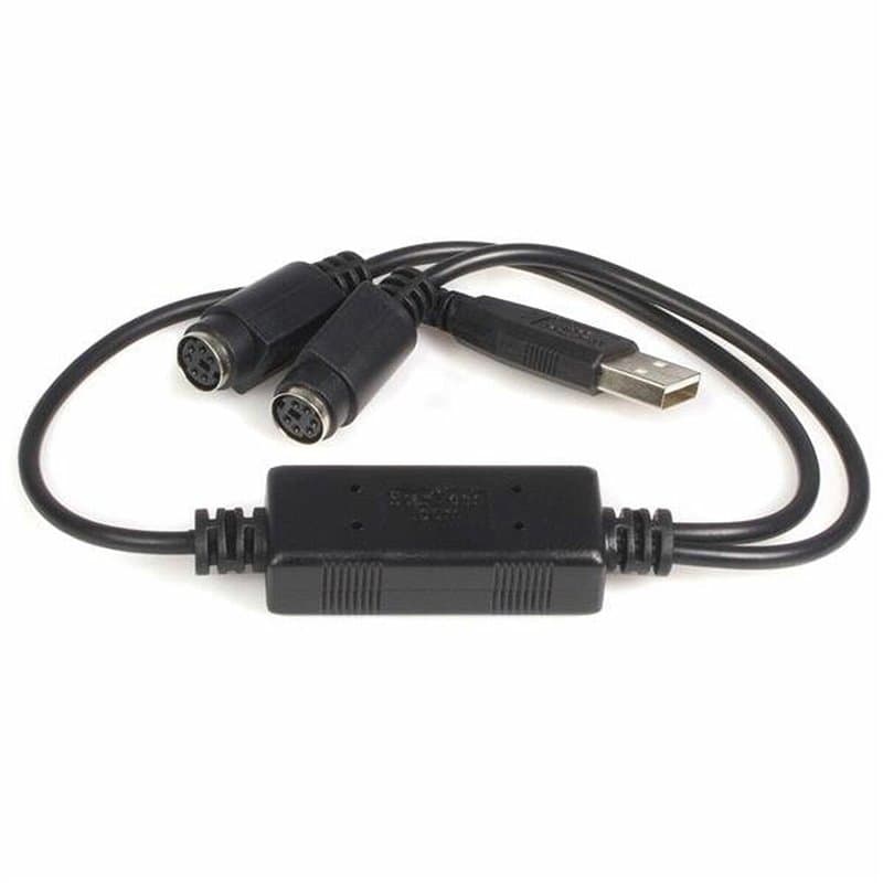Startech.com Adaptateur clavier et souris USB vers PS2 - Image 1
