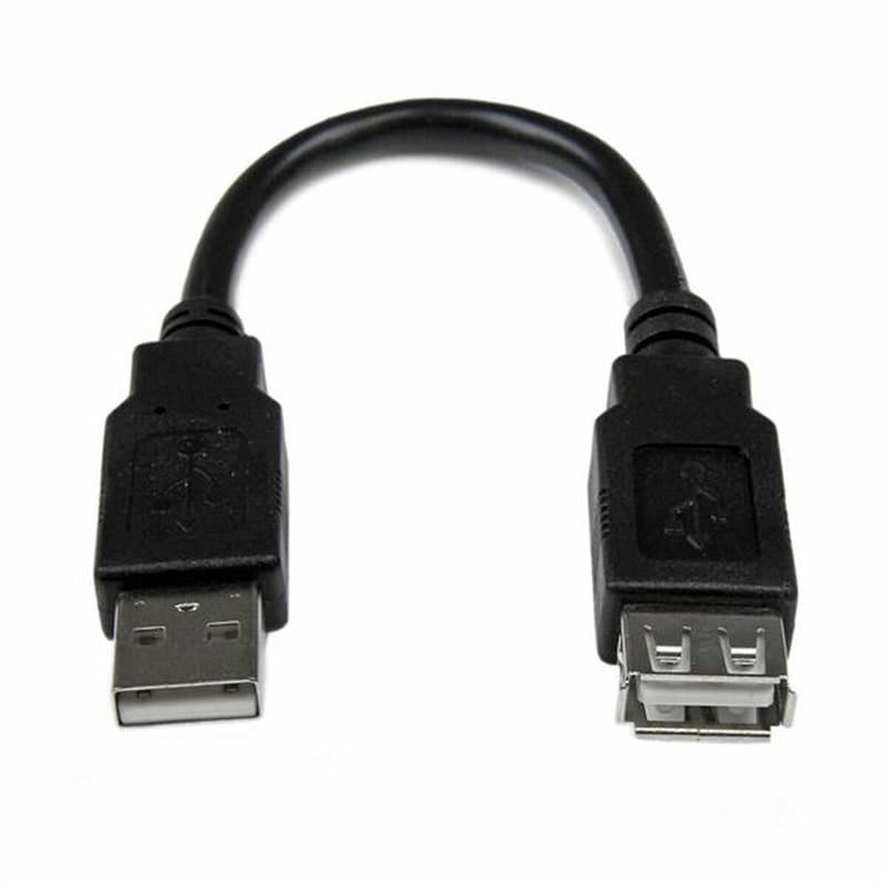 Startech.com Câble d'extension USB 2.0 de 15cm - Rallonge USB A vers A - M/F - Image 1