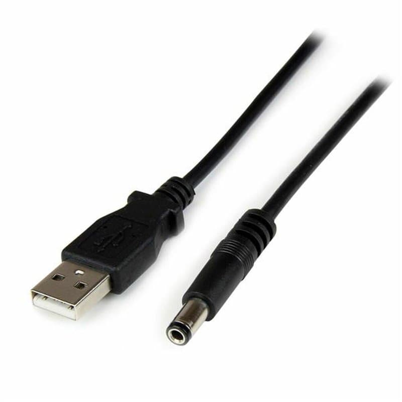 Startech.com Câble d'alimentation USB vers connecteur annulaire de type N 5 V CC de 1 m - USB A vers V CC de 5,5 mm - Image 1