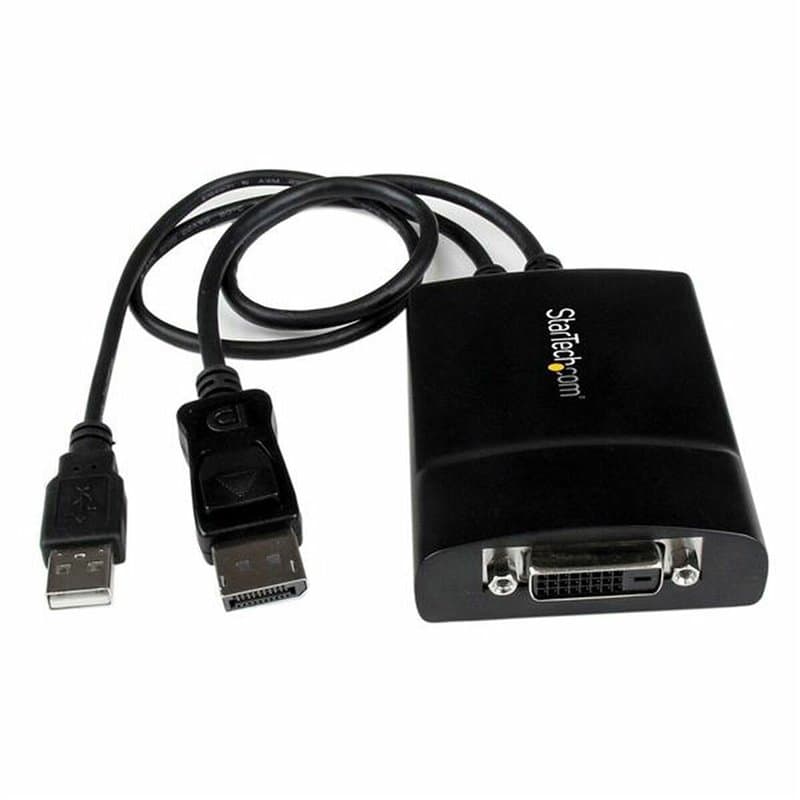 Startech.com Adaptateur Actif DisplayPort vers DVI-D Dual Link - Convertisseur DP DVI Actif - Image 1