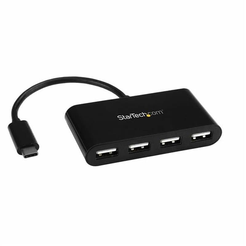 Startech.com Hub USB-C 4 ports - Mini-hub - USB-C vers 4x USB-A - USB 2.0 - Image 1