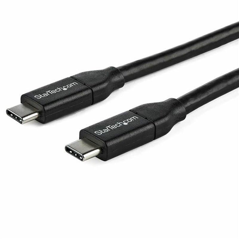 Startech.com Câble USB-C vers USB-C avec Power Delivery 5A de 1 m - USB 2.0 - Noir - Image 1