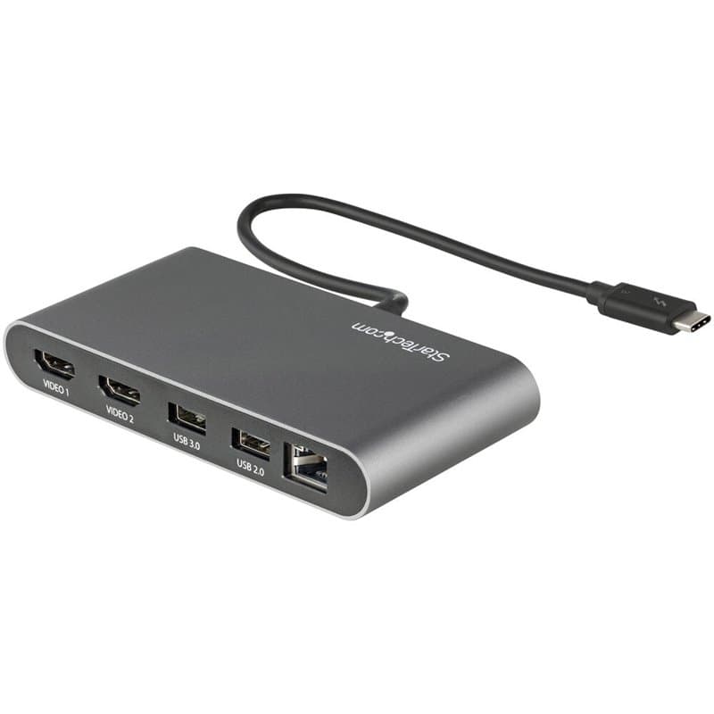 Hub USB Startech TB3DKM2HDL - Image 1