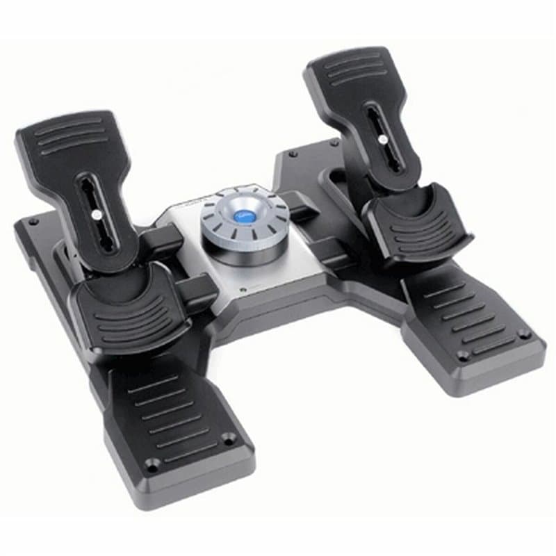 Joystick Logitech G Saitek PRO Flight Rudder Pedals - Image 1