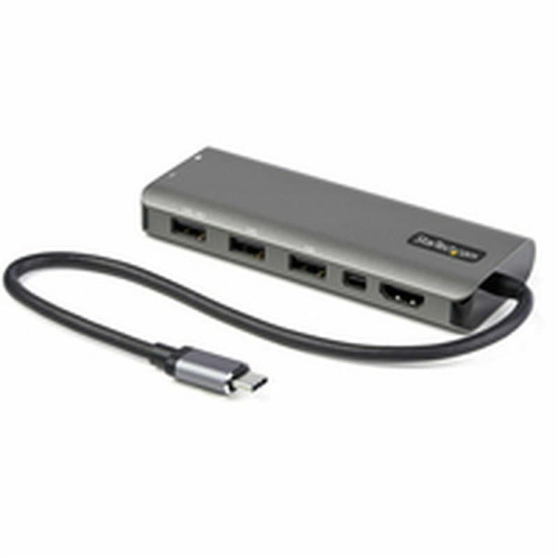 Station d'acceuil Startech DKT31cmDPHPD Argenté - Image 1