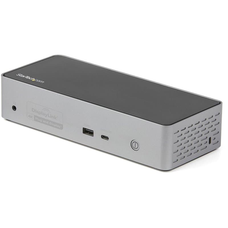 Station d'acceuil Startech DK31C4DPPDUE Gris 100 W - Image 1
