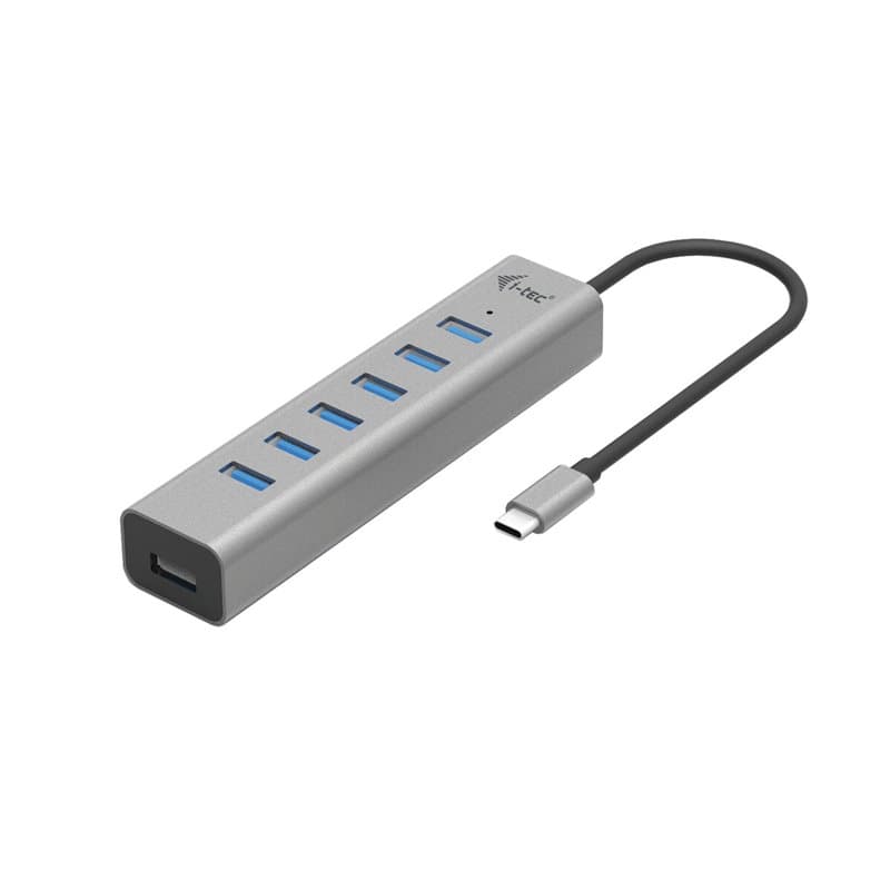 I-Tec USB-C Charging Metal HUB 7 Port - Image 1