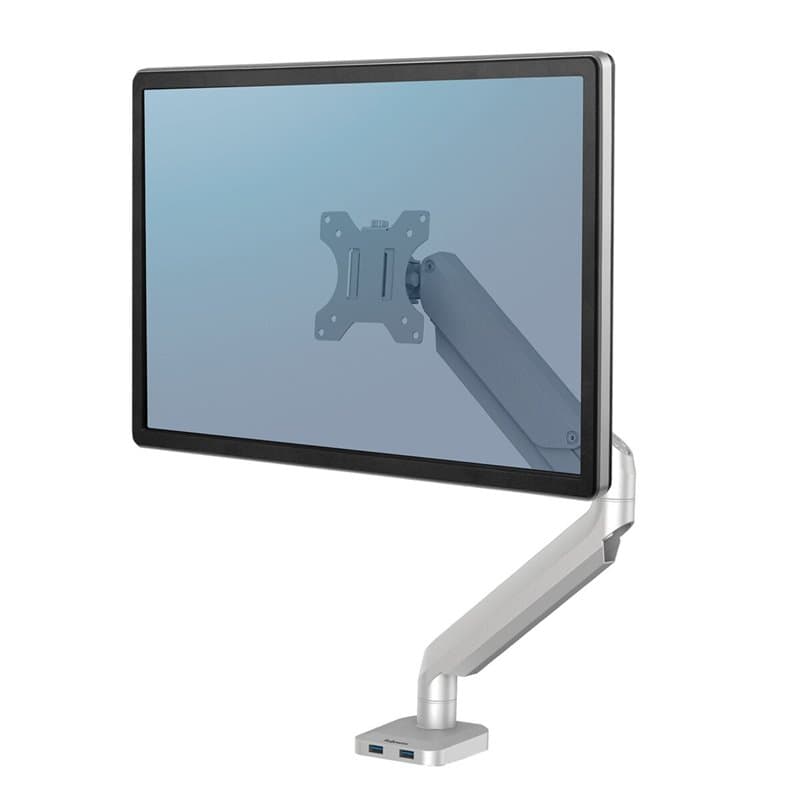 Fellowes Platinum Series Bras porte-écran simple - Argent - Image 1