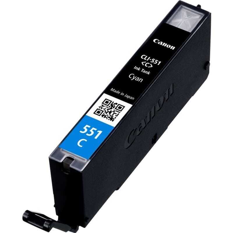 Canon Cartouche d'encre cyan CLI-551C - Image 1