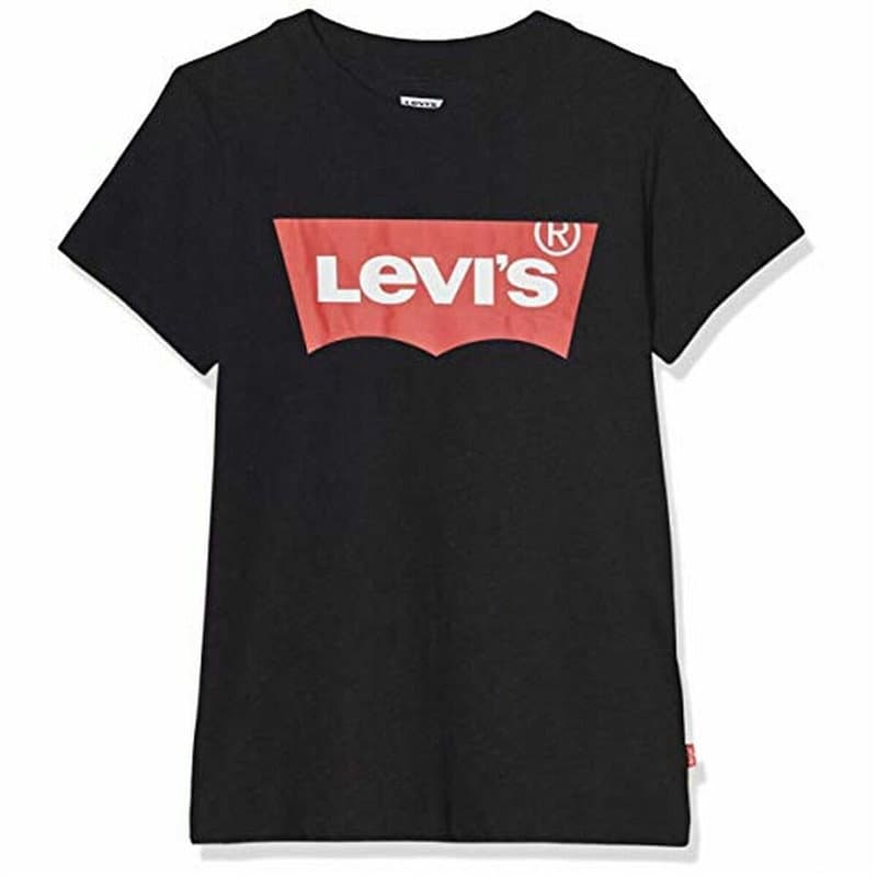 T-Shirt à manches courtes enfant Levi's 8157 Noir - Image 1