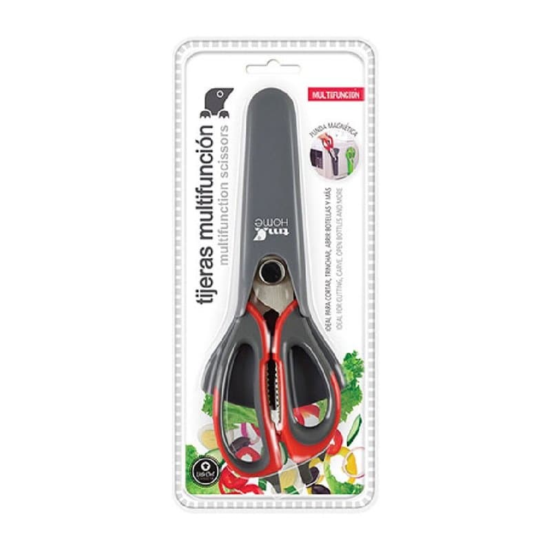 Ciseaux TM Home Rouge Acier inoxydable - Image 1