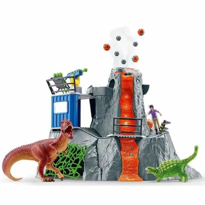 Schleich Dinosaurs Expédition au grand volcan - Image 1