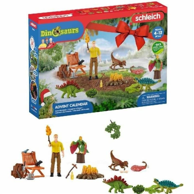 Schleich Dinosaurs Calendrier de l'Avent 2022 - Image 1