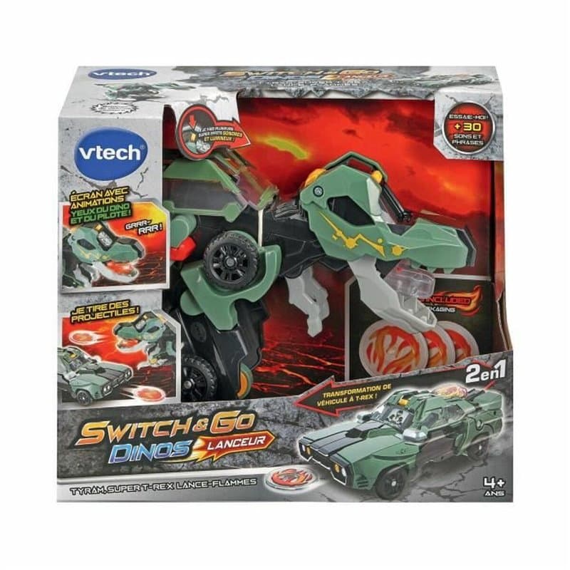 Vtech Switch & Go Dino's S&G DINOS LANCEUR - TYRAM - Image 1