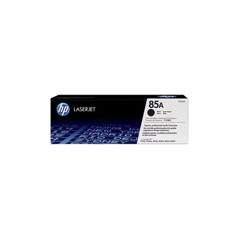Cartouche de toner HP 85A (CE285A) noir pour imprimantes LaserJet P1102/P1106/M1132MFP/M1212MFP/m1217MFP - Image 1