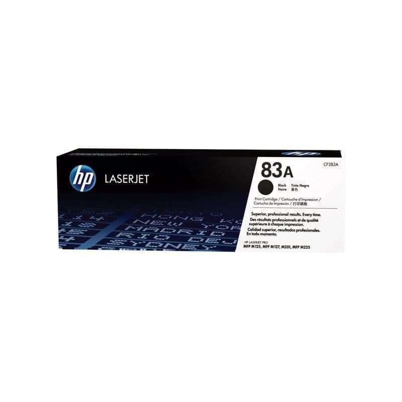 Cartouche de toner noir LaserJet authentique HP 83A - HP LaserJet Pro MFP M127 et M125 - Image 1