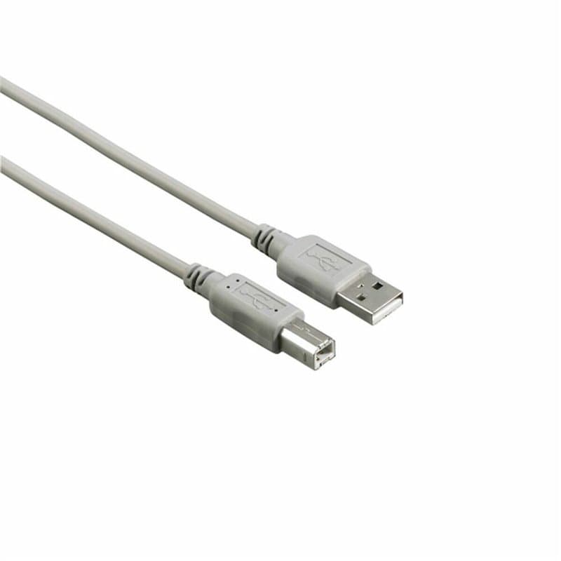 Hama 00200900 câble USB 1,5 m USB 2.0 USB A USB B Gris - Image 1