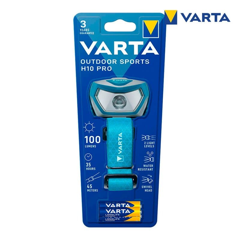 Varta 16650 101 421 torche et lampe de poche Couleur aqua Lampe frontale LED - Image 1
