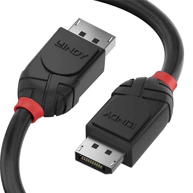 Lindy 36490 câble DisplayPort 0,5 m Noir - Image 1