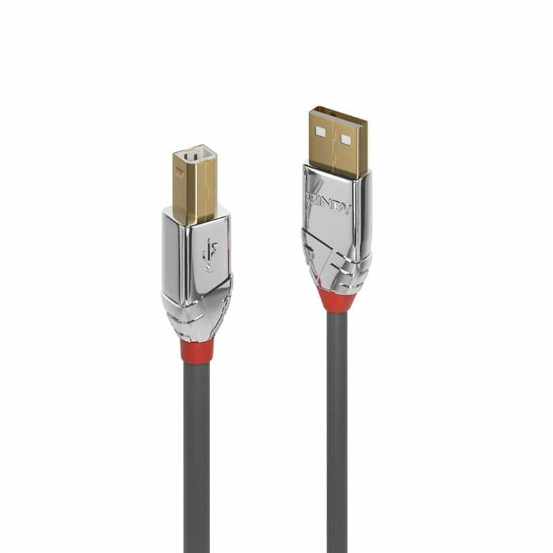 Lindy 36643 câble USB 3 m USB 2.0 USB A USB B Gris - Image 1