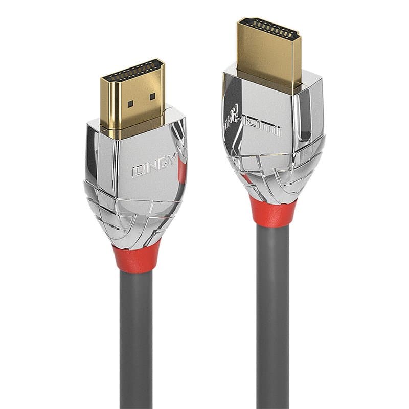 Lindy 37870 câble HDMI 0,5 m HDMI Type A (Standard) Noir, Argent - Image 1