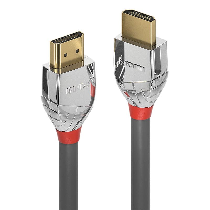 Lindy 37874 câble HDMI 5 m HDMI Type A (Standard) Gris, Argent - Image 1