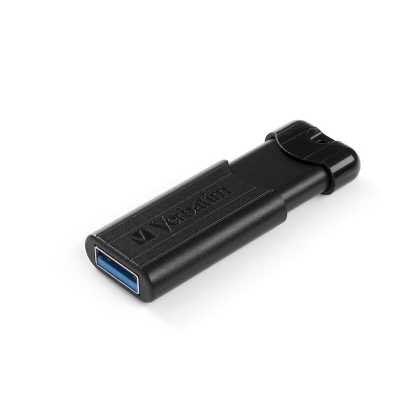 Verbatim Clé USBPinStripe 3.0 de 32 Go - Noire - Image 1