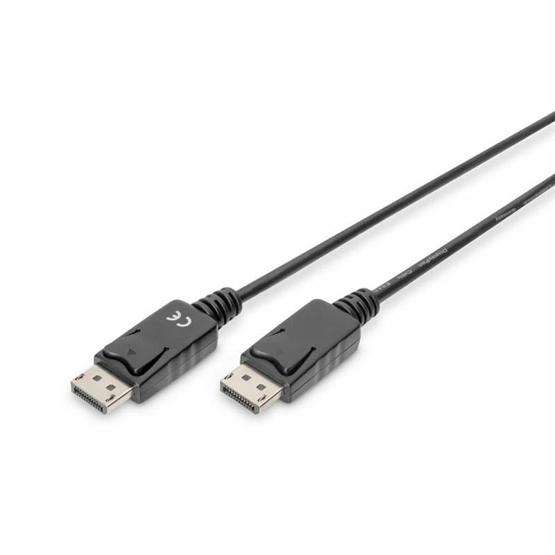 Câble DisplayPort Digitus AK-340103-010-S Noir 1 m - Image 1