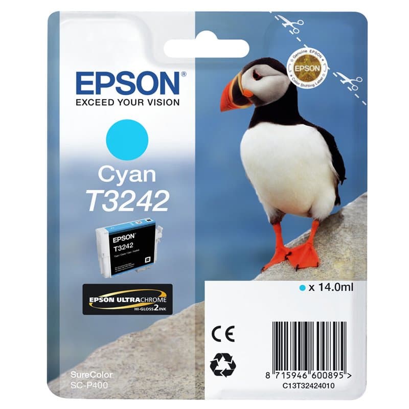 Epson SureColor T3242 Cyan - Image 1