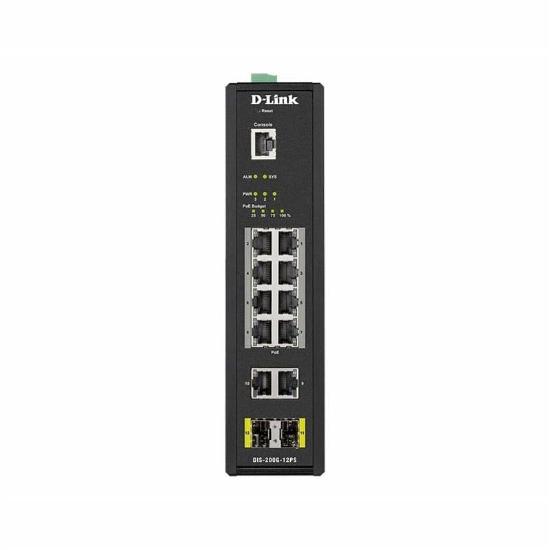 Switch D-Link DIS-200G-12PS Noir - Image 1
