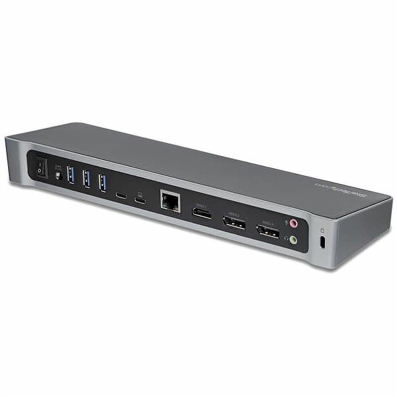 Hub USB Startech DK30CH2DEPUE Noir Noir/Argenté Argenté 100 W - Image 1