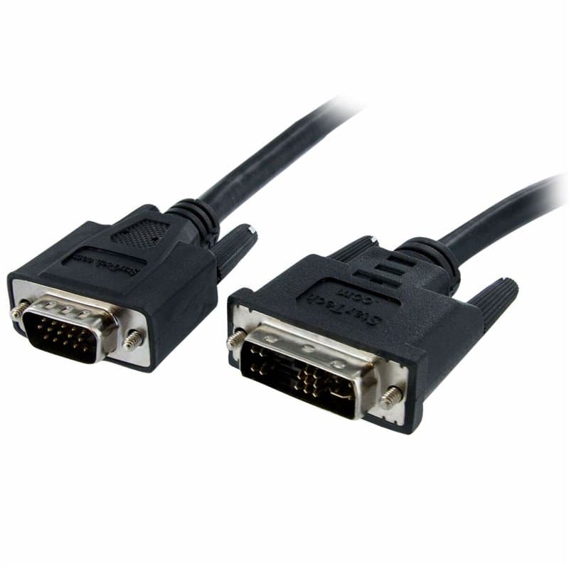 Startech.com Câble écran DVI vers VGA - DVI-A (M) vers VGA HD15 (M) - 5m - Cordon DVI-A vers VGA - Image 1