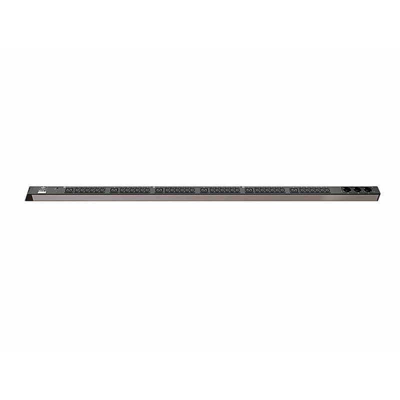 Vertiv Basic - IEC 60309 32A 3P+N+G - 24 x IEC 60320 C13, 6 x IEC 60320 C19, 3 x Schuko - 32 A - Vertical - Rack Support - Image 1