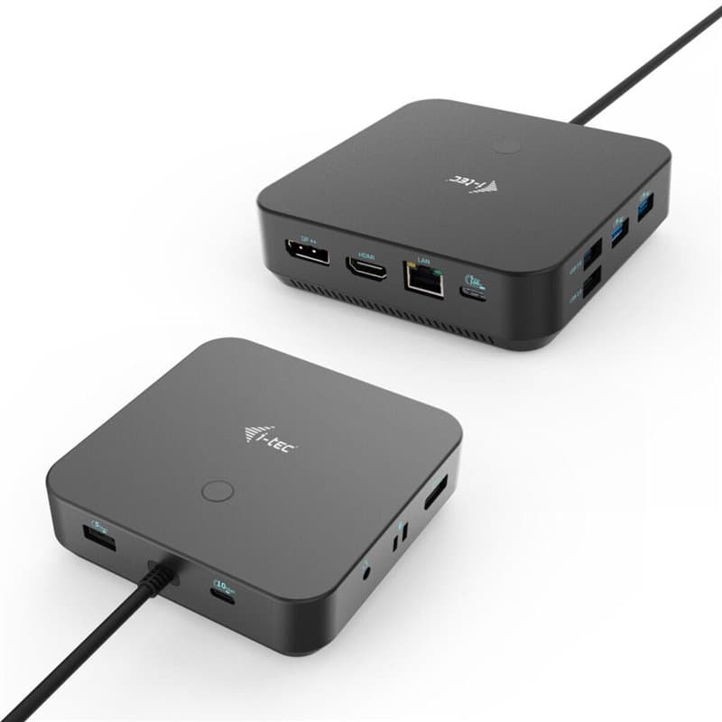 I-Tec USB-C HDMI Dual DP Docking Station with Power Delivery 100 W - Image 1