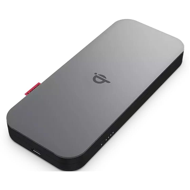 Lenovo 40ALLG1WWW banque d'alimentation électrique Lithium-Ion (Li-Ion) 10000 mAh Recharge sans fil Noir - Image 1