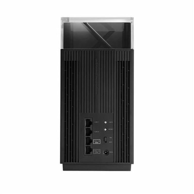 Asus ZenWiFi Pro ET12 Tri-bande (2,4 GHz / 5 GHz / 6 GHz) Wi-Fi 6E (802.11ax) Noir 3 Interne - Image 1