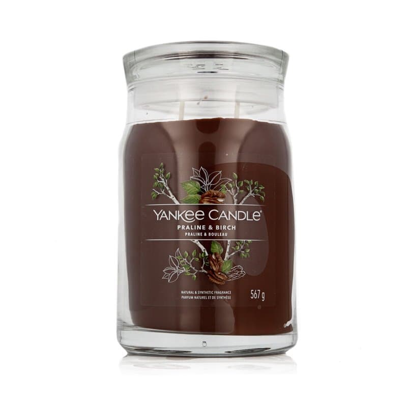 Bougie Parfumée Yankee Candle Praline & Birch 567 g - Image 1