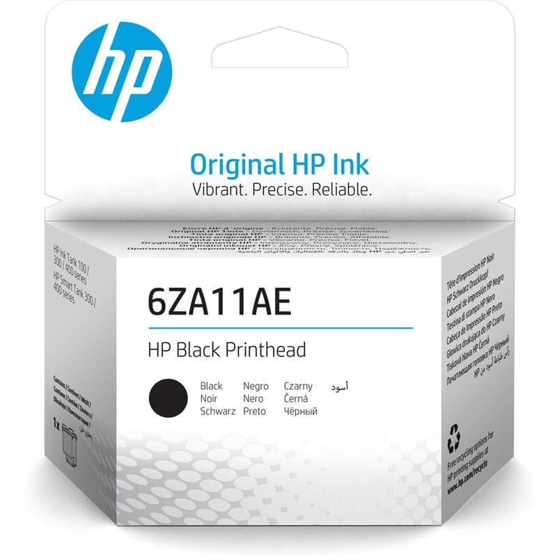 HP Cap de imprimare 6ZA11AE negru tête dimpression A jet d'encre thermique - Image 1