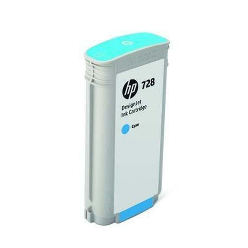 HP 728 cartouche d'encre DesignJet cyan 130 ml - Image 1