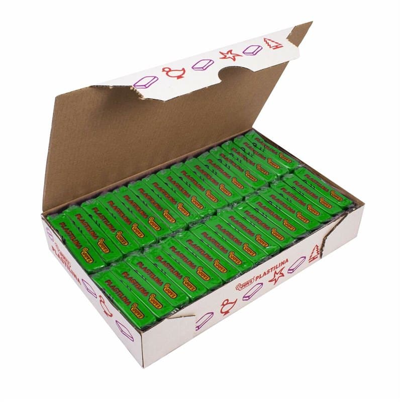 Pâte à modeler Jovi 7010 Vert clair - Image 1