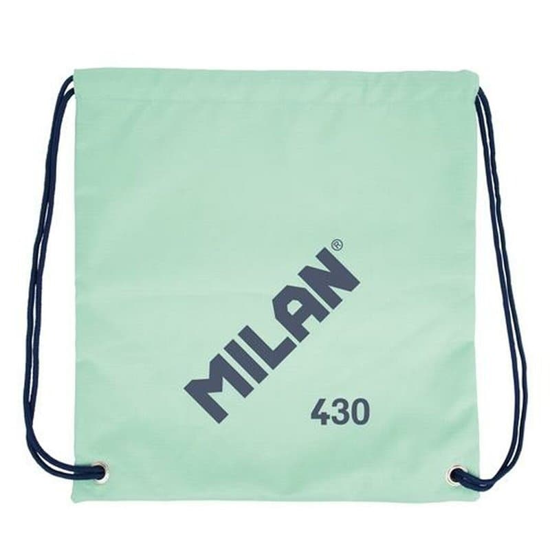 Sac à dos serré par des ficelles Milan Since 1918 Vert - Image 1